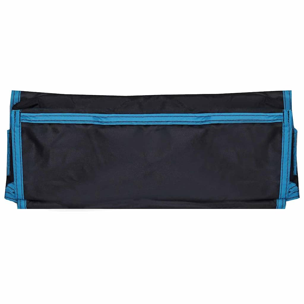 vidaXL Heim & Garten Aufbewahrungstasche 161x58,5 Oxford Schwarz-Blau
