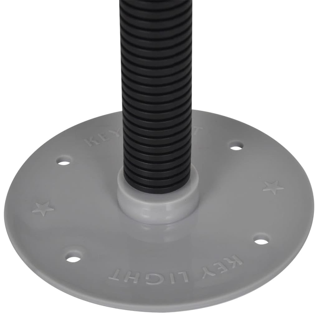 vidaXL Verkehrsspiegel 30 cm Indoor Konvex Acryl Schwarz