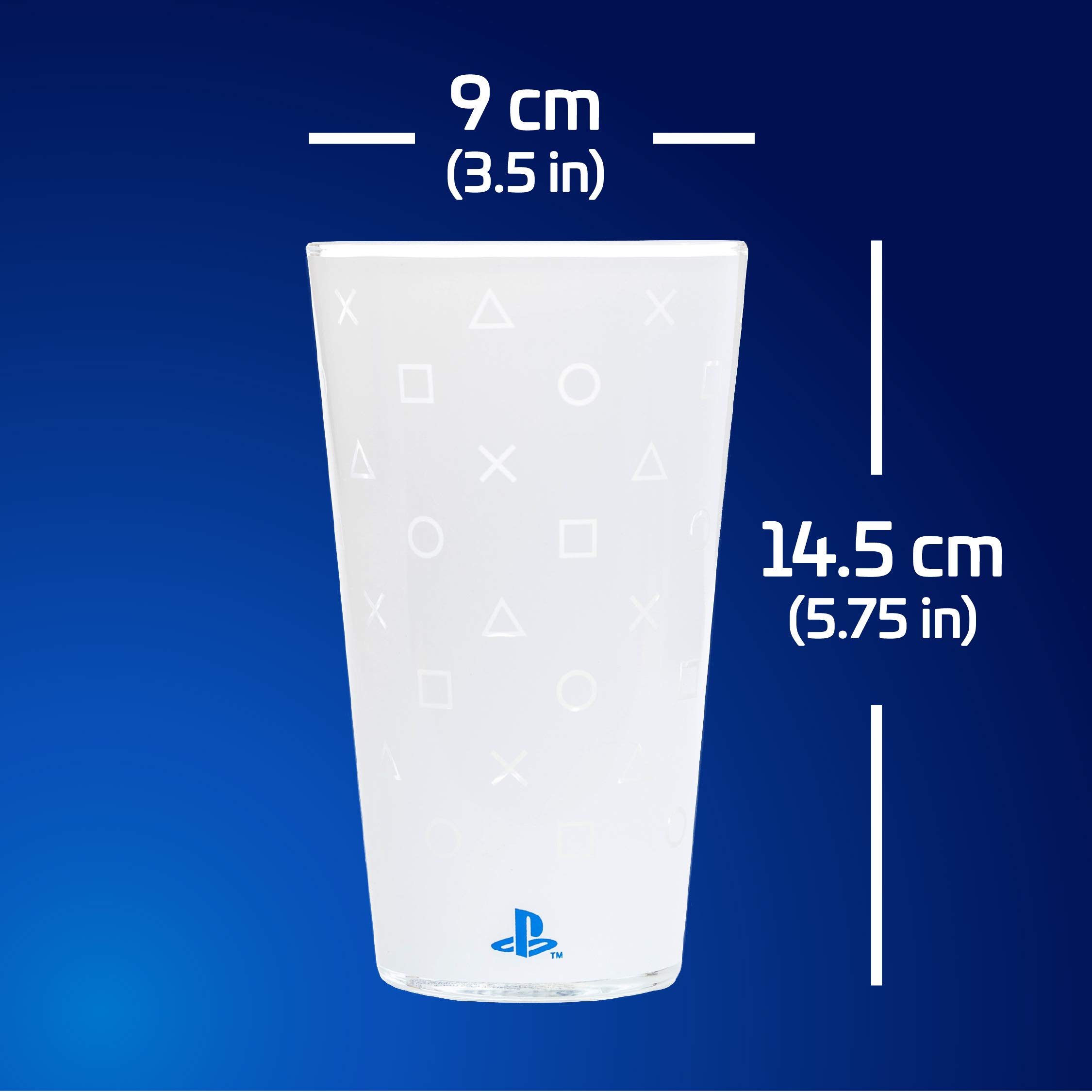 Paladone Drinkware PlayStation Tumbler 400 ml Weiß Symbole