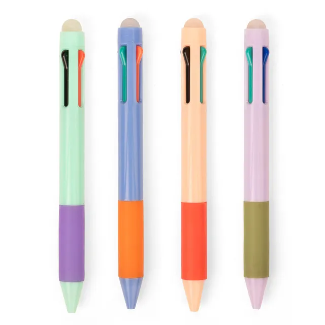 Kikkerland Tech & Stationery Multicolor Erasable Pen 4-farbig