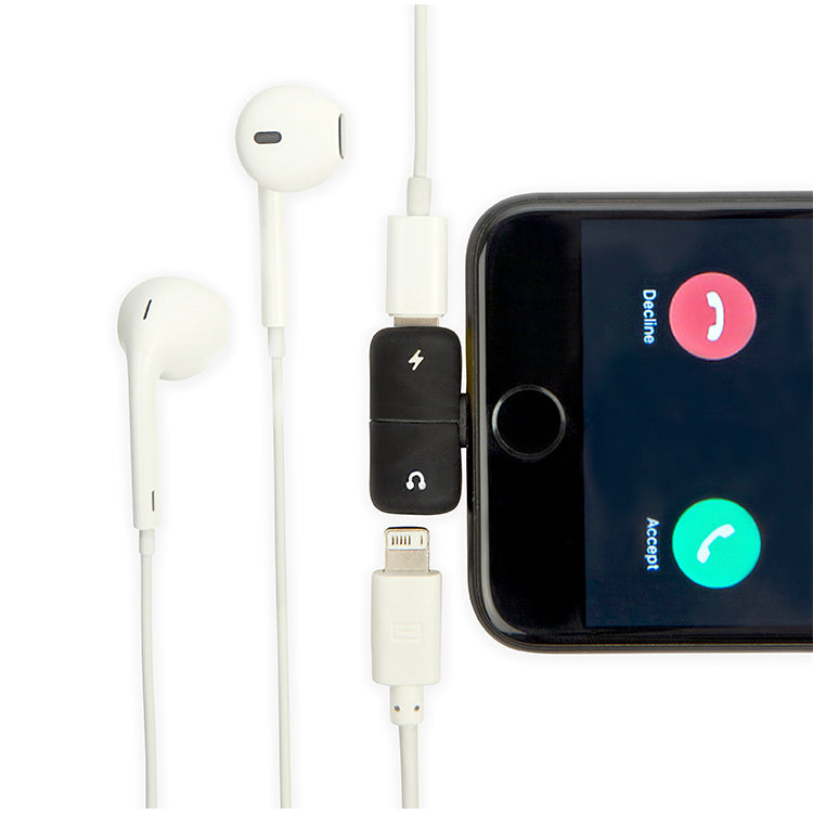 Kikkerland Charge & Listen Handy-Adapter laden und hören