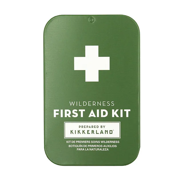 Kikkerland Wilderness First Aid Kit Erste Hilfe Set Dose