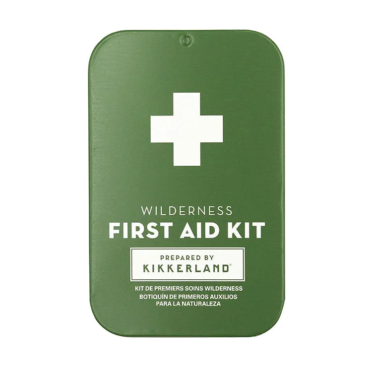 Kikkerland Wilderness First Aid Kit Erste Hilfe Set Dose