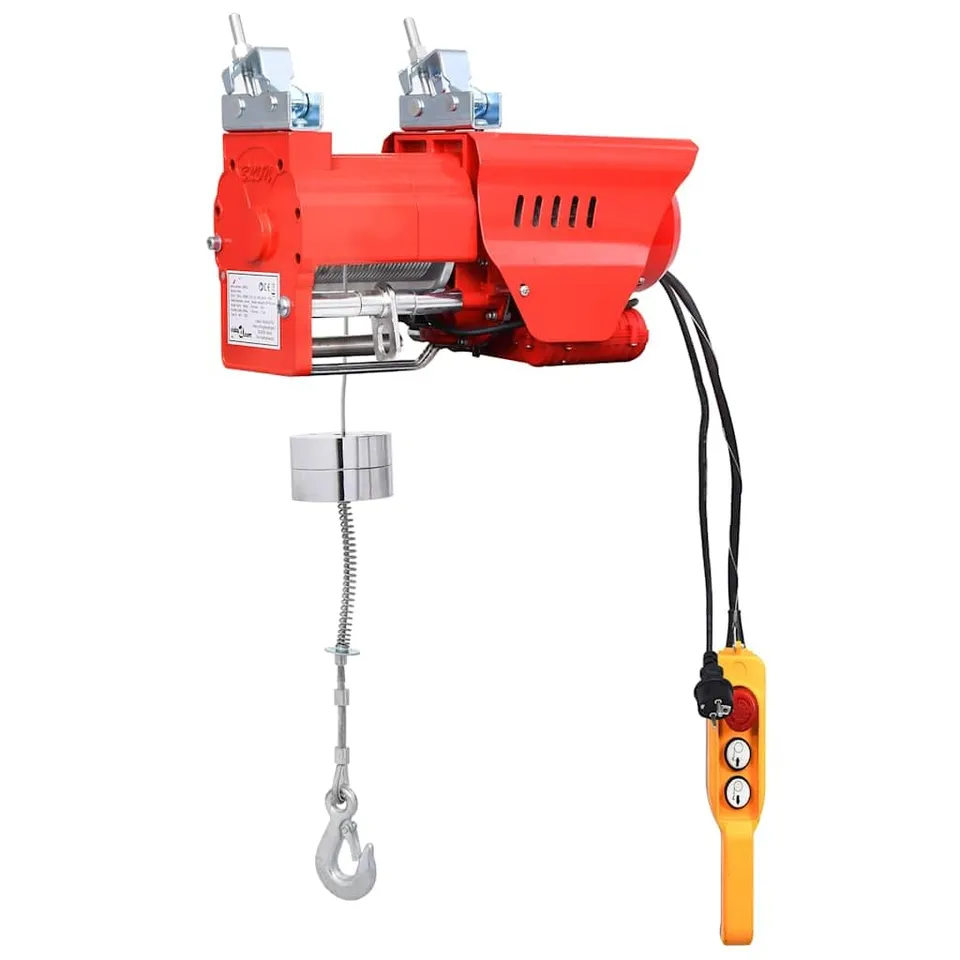 vidaXL Hebezeug Elektrisch 300/600 kg 1300 W Seilzug