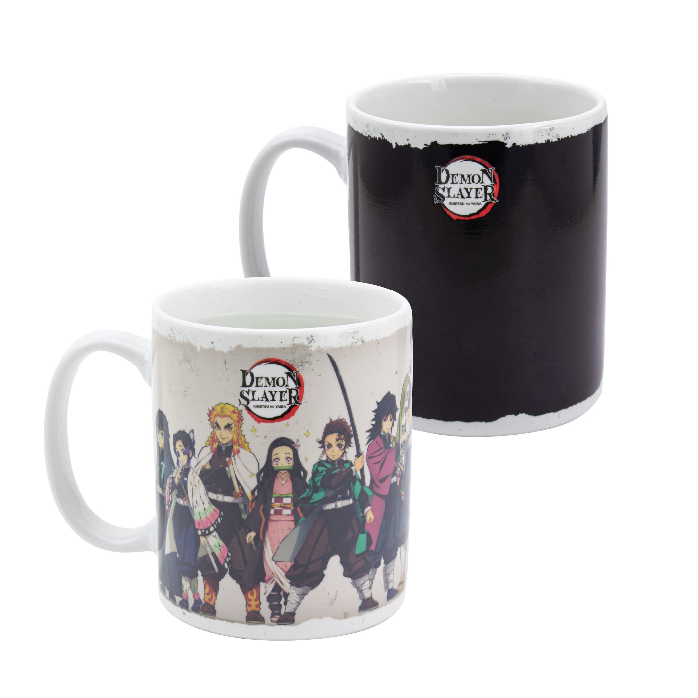 Paladone Demon Slayer Farbwechsel-Tasse 300 ml Schwarz M