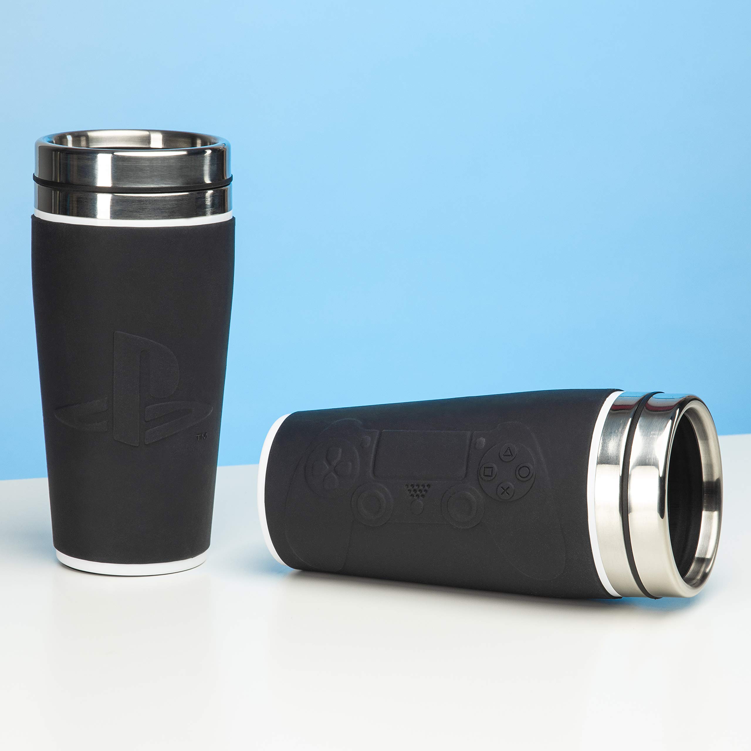 Paladone Playstation Controller Reisebecher 450ml Edelstahl