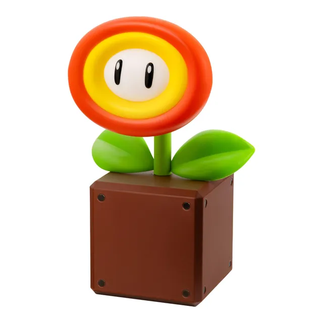 Paladone Super Mario Feuerblumen LED Lampe USB 3 Stufen