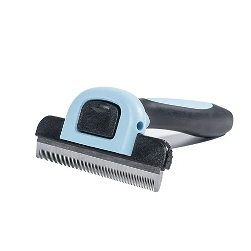 Intirilife Hundebürste Tierhaarbürste Unterfell 13,7 cm Langhaar Kurzhaar