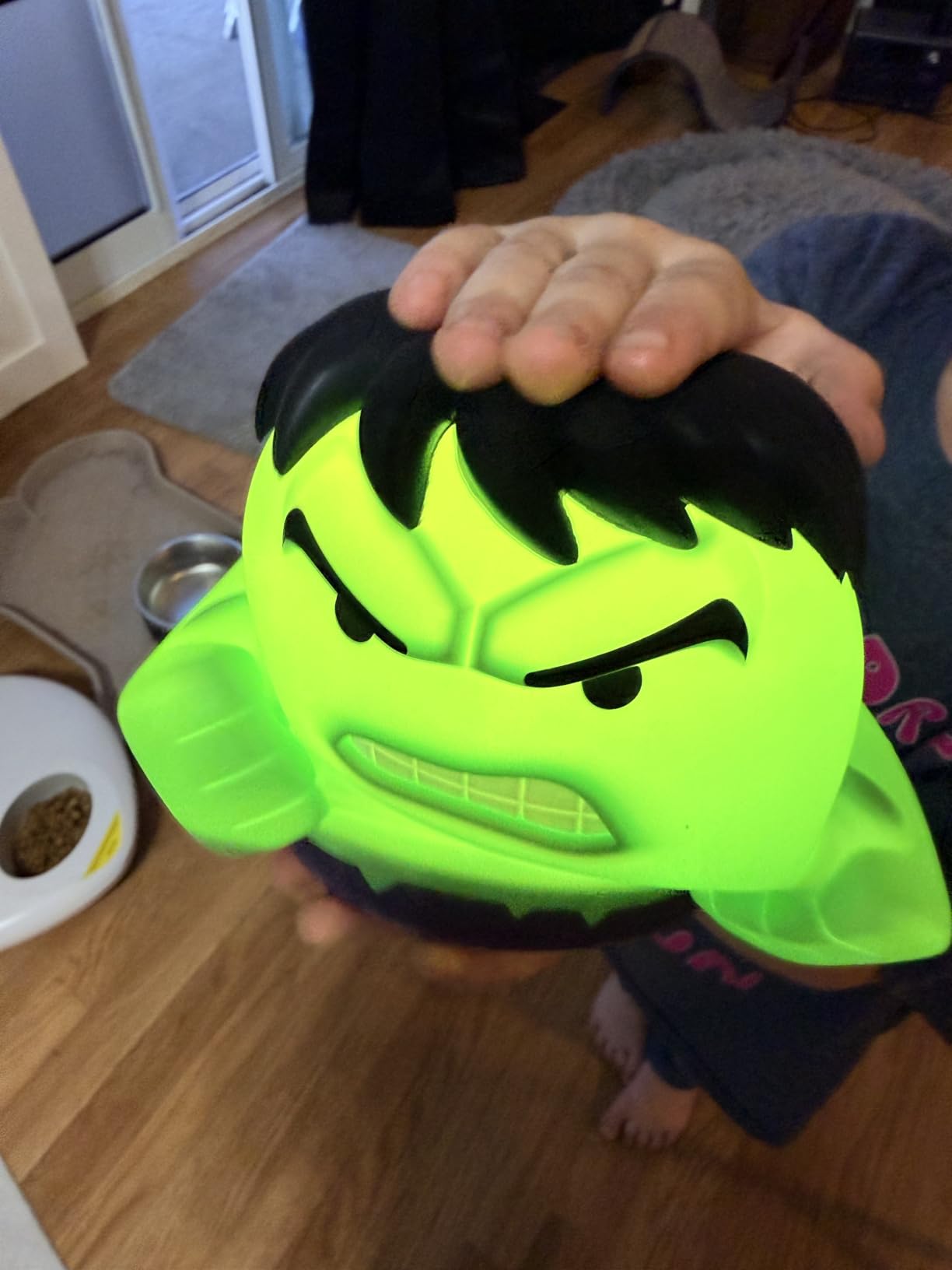 Paladone Marvel Hulk SquishyGlo Nachtlicht 14,5 cm Silikon