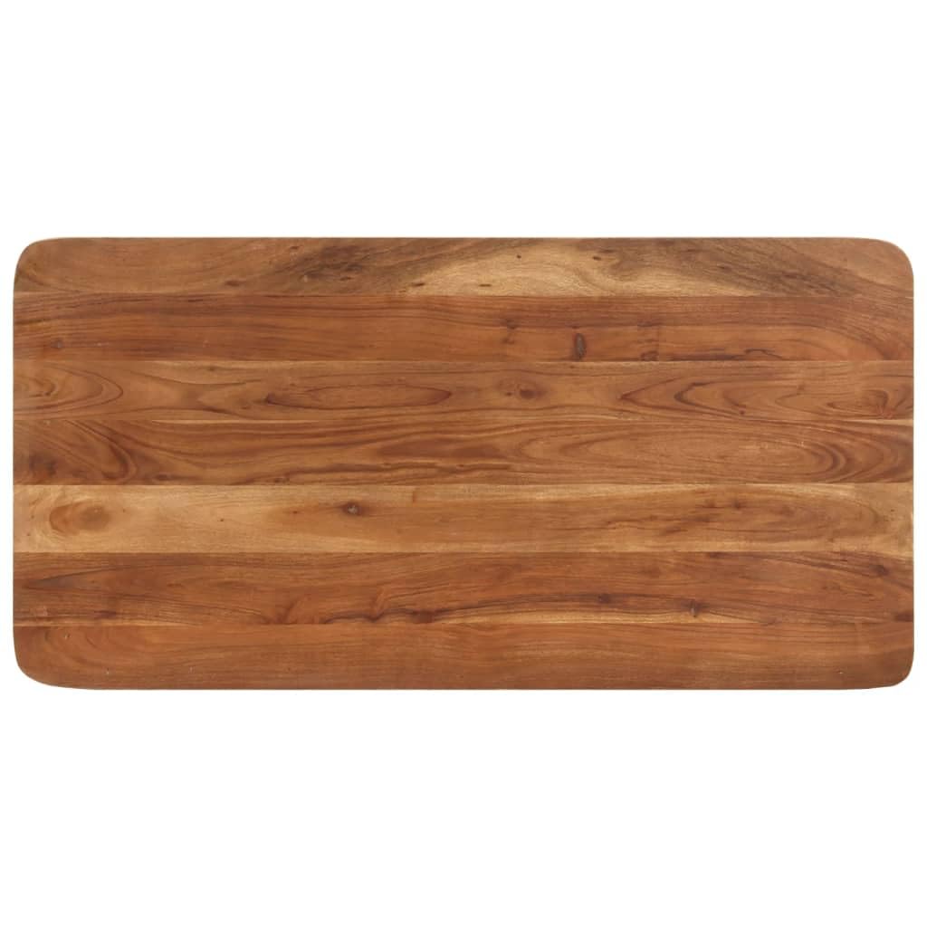 vidaXL Bartisch Akazie Honig 110x55x106 cm Massivholz