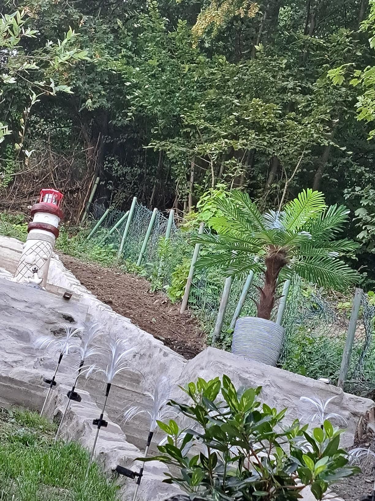 vidaXL Cycas Künstliche Palme 80 cm Grün mit Topf Deko