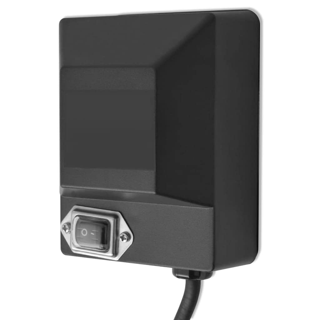 vidaXL Grillspießmotor 4 W Grillmotor Schwarz mit Kabel