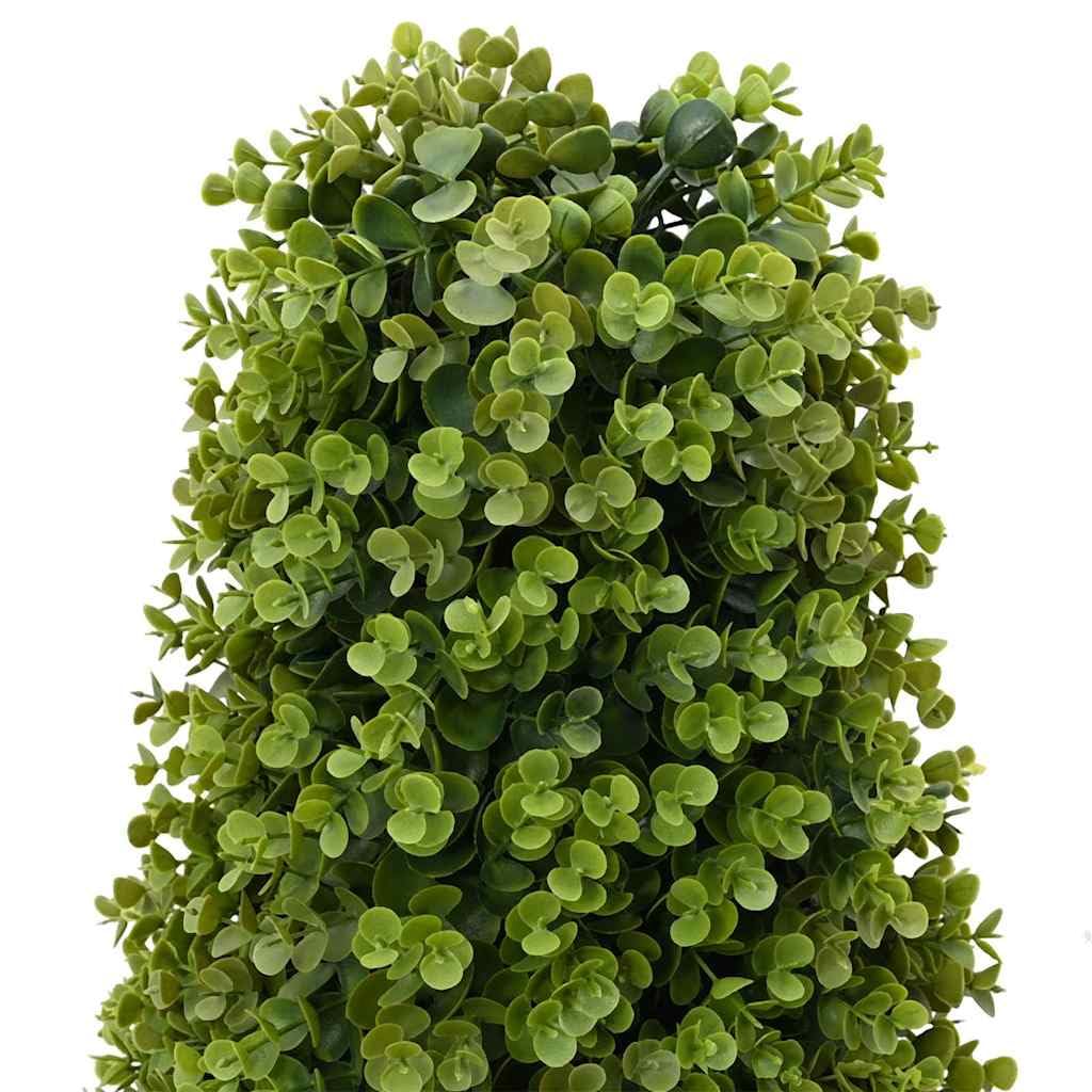 vidaXL Heim & Garten Eukalyptus Turm Kunstpflanze grün 90 cm UV