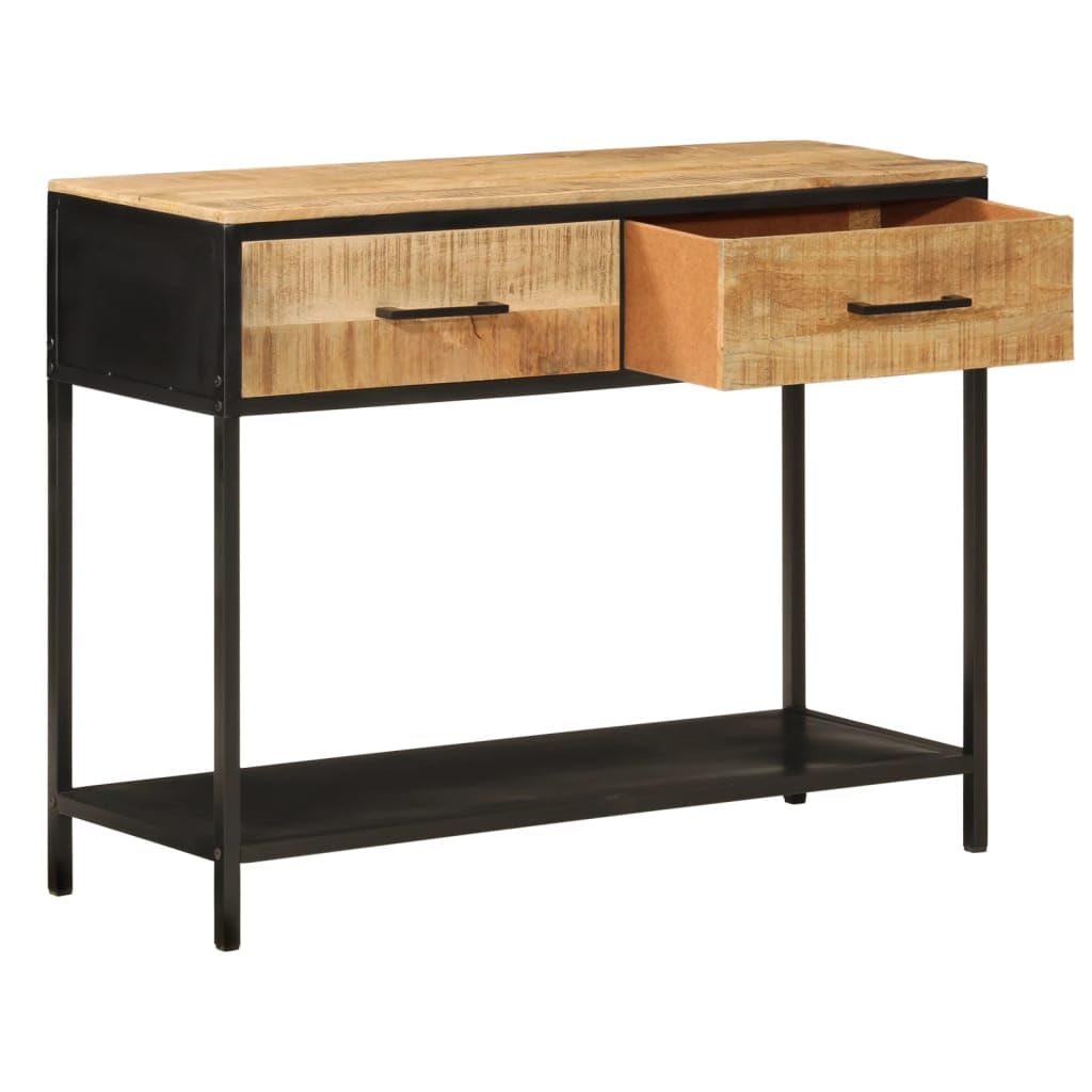 vidaXL Möbel Konsolentisch Mango 100x35x76 cm