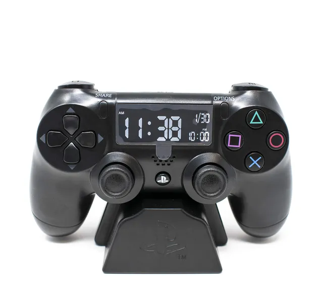 Paladone Homeware Playstation Digital Wecker Controller LCD