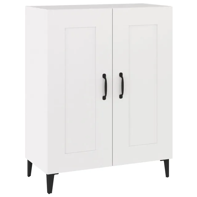 vidaXL Sideboard Weiß 69,5x34x90cm Holzwerkstoff Fächer