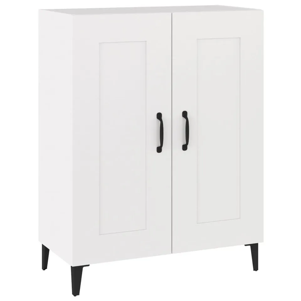 vidaXL Sideboard Weiß 69,5x34x90cm Holzwerkstoff Fächer