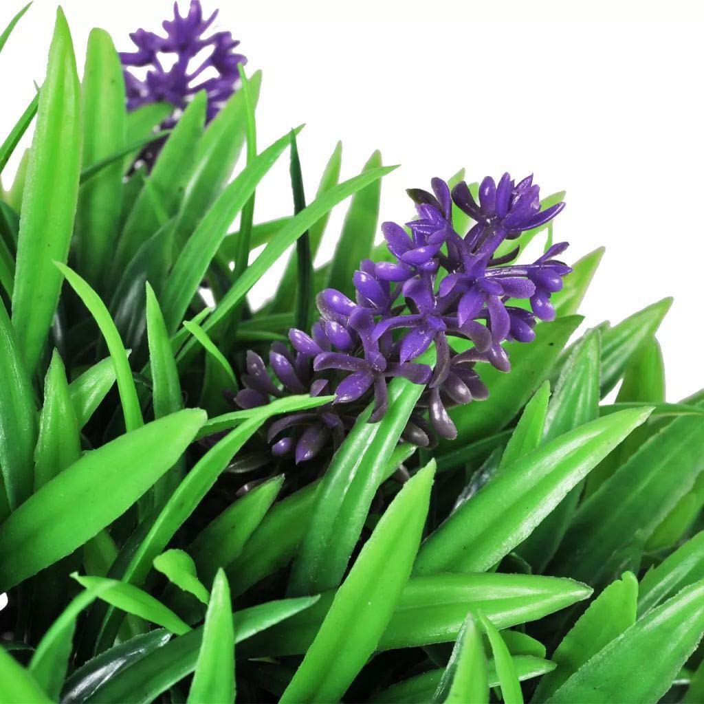 vidaXL Buchsbaumkugel Lavendel 28cm 2 Stk. Kunstpflanze