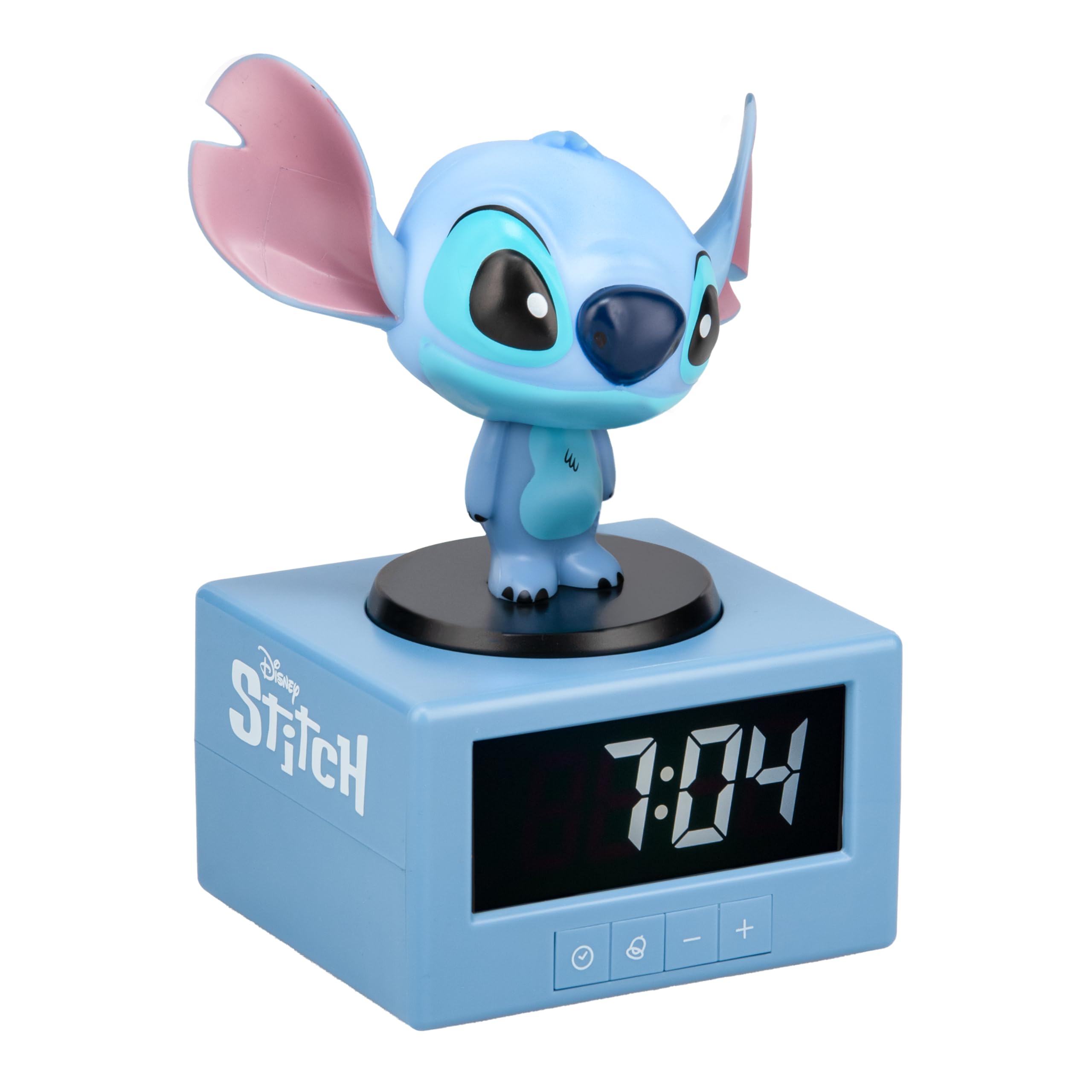 Paladone Disney Stitch Wecker 16,5 cm Nachtlicht Musik