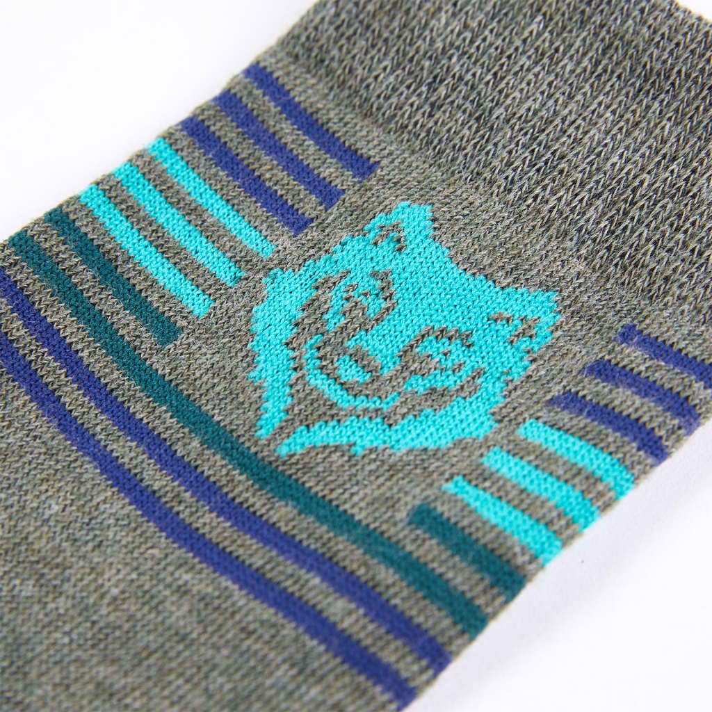 vidaXL Baby & Kleinkind Kindersocken 5 Paar 23-26 Löwe Baumwolle
