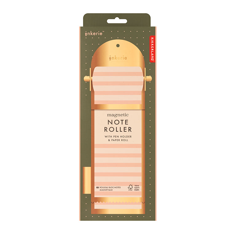 Kikkerland Inkerie Magnetic Note Roller Notizhalter magnetisch