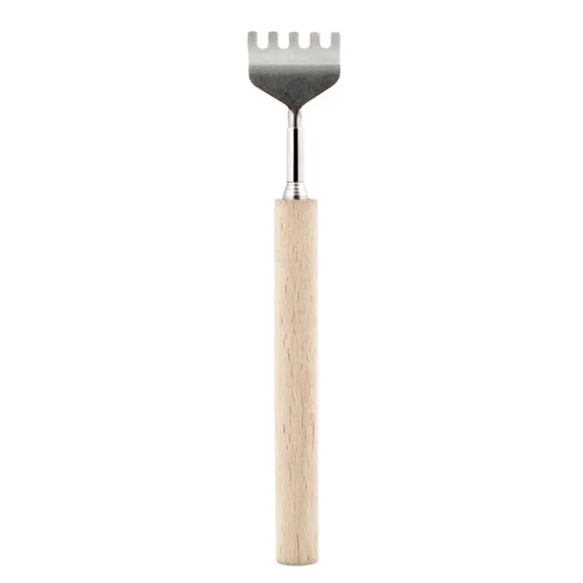 Kikkerland Rückenkratzer Holz ausziehbar 52 cm