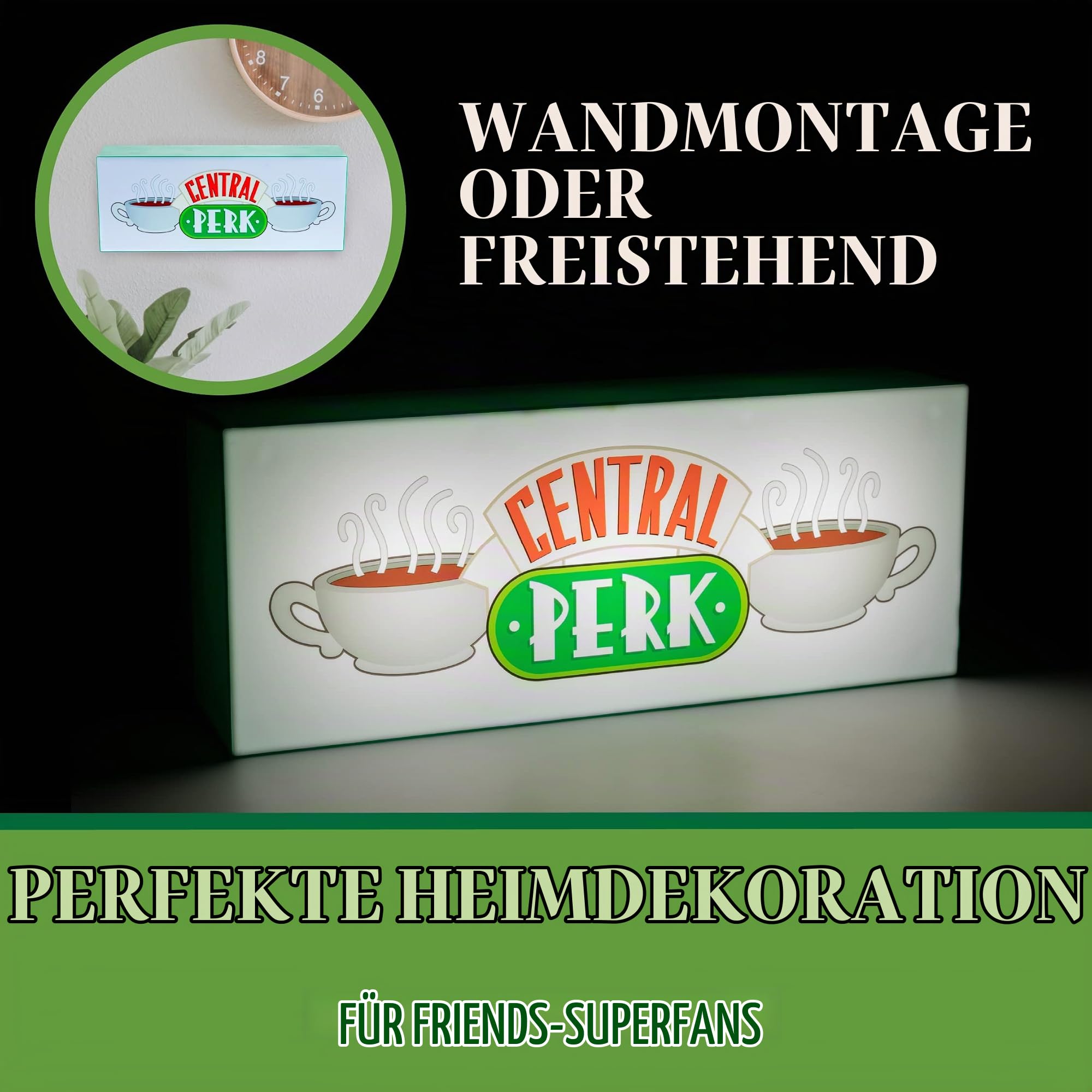 Paladone Friends Central Perk Logo Licht Neonlampe USB