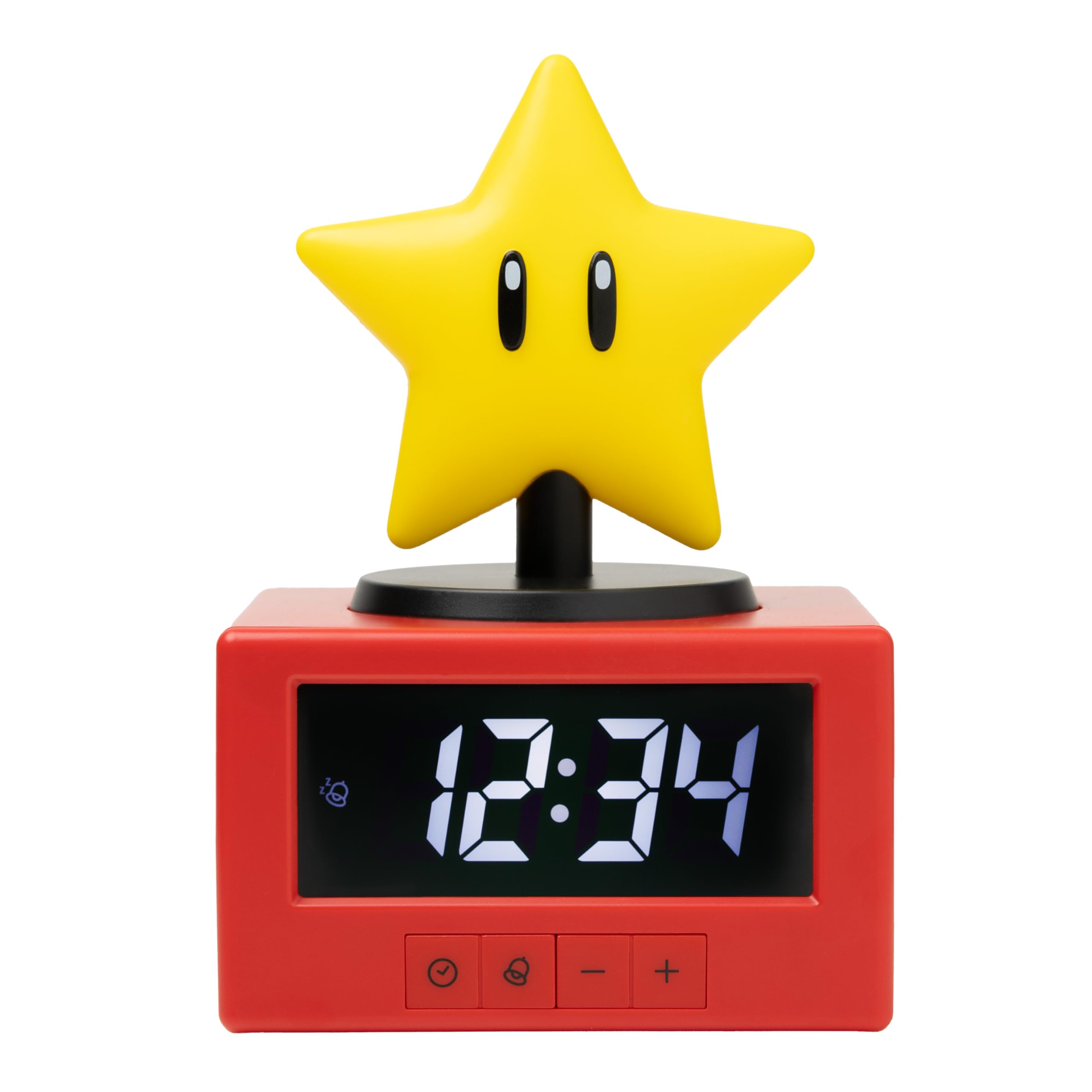 Paladone Nintendo Super Star Wecker Nachtlicht 15 cm Figur