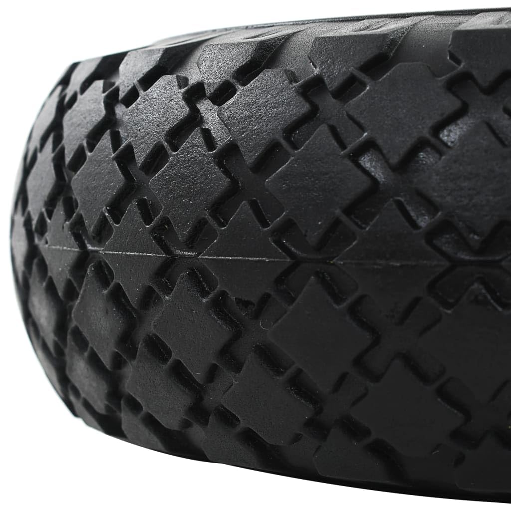 vidaXL Sackkarrenräder 4 Stk PU 260x85mm pannensicher