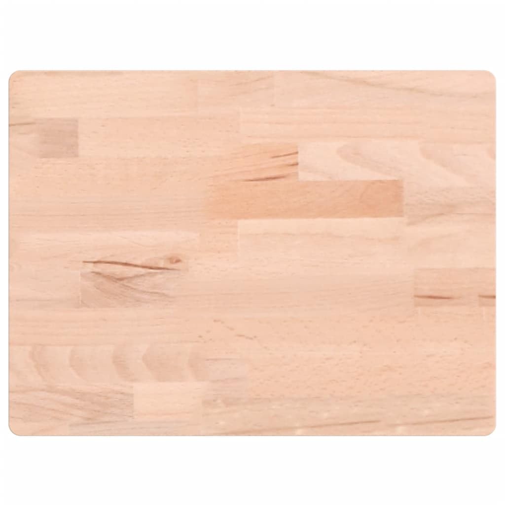vidaXL Schneidebrett 40x30x4 cm Holzbrett Buche massiv
