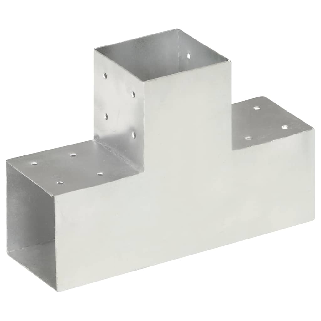 vidaXL Heim & Garten Pfostenverbinder T-Form 101x101mm 4er