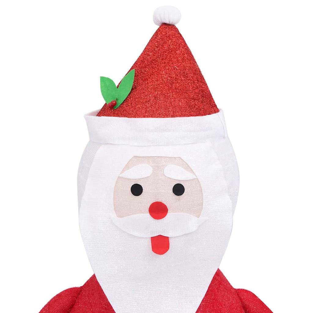 vidaXL Weihnachtsmann Figur LED Stoff 60cm 48 LEDs
