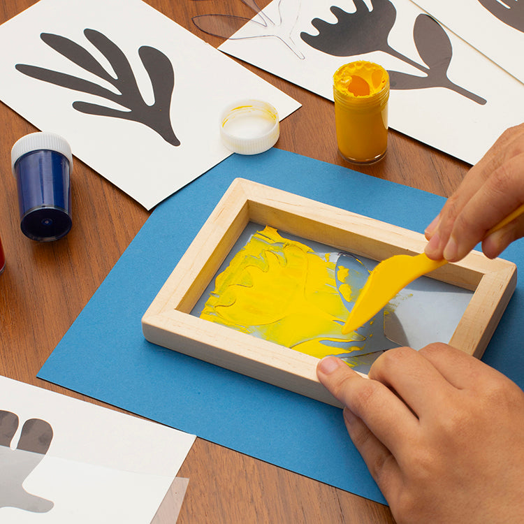 Kikkerland Crafters Screen Prints Siebdruck Set DIY