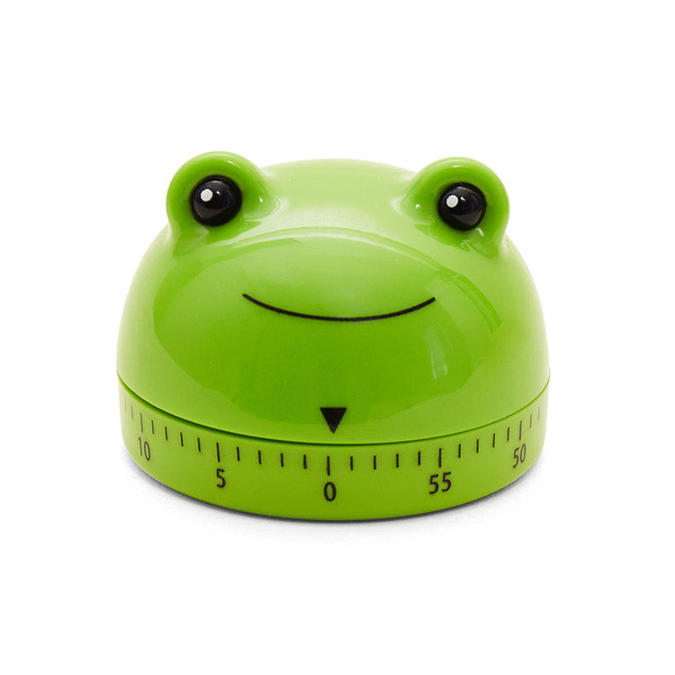 Kikkerland Frosch Küchentimer mechanisch 60 Minuten