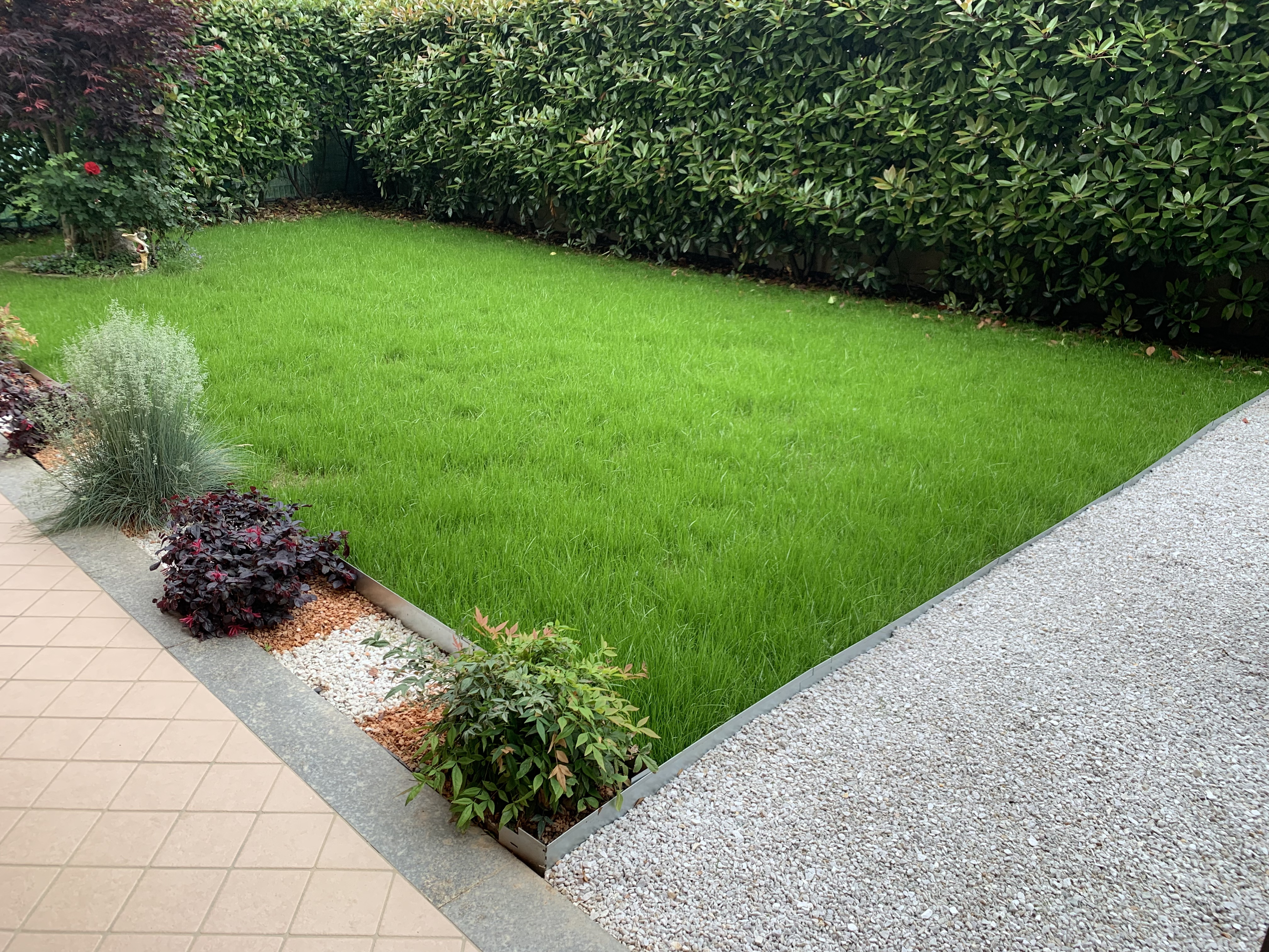 vidaXL Heim & Garten Rasenkante 100x14 cm 5er Set verzinkt