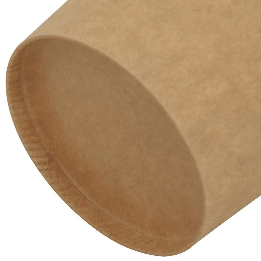 vidaXL Pappbecher 100ml 1000 Stück Einwegbecher Braun