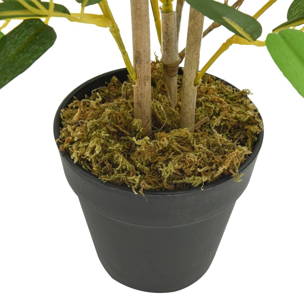 vidaXL Bambusbaum Künstlich Kunstpflanze 80 cm Grün 368 Blätter