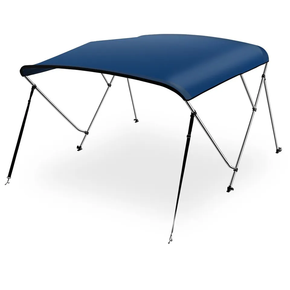 Serenelife Bimini Top 3 Bow Bootsverdeck navyblau 600D
