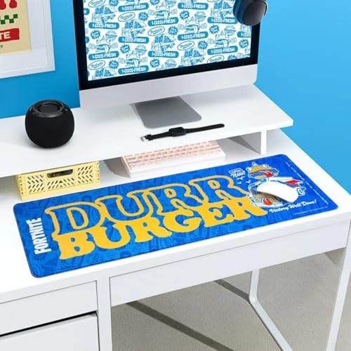 Paladone Homeware Fortnite Schreibtischunterlage 80x30 Durr Burger