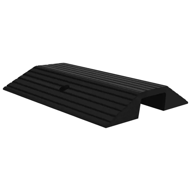 vidaXL Schwellenrampe 49x40x8 cm Rampe Gummi rutschfest