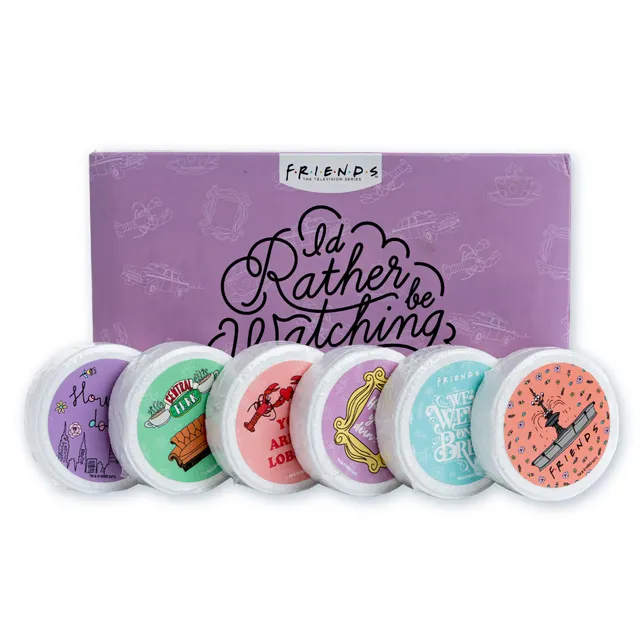 Paladone Friends Duschdampfer 6er Set Lavendel Duft