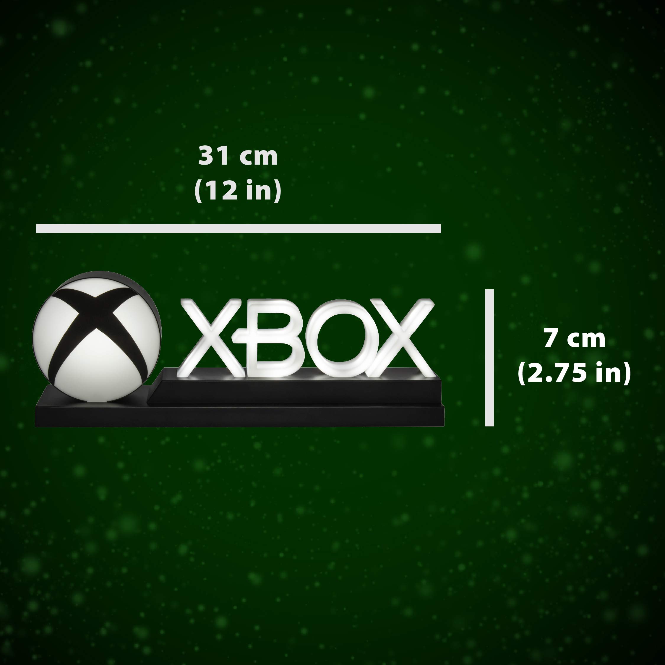 Paladone Xbox Icons Licht Lampe 30 cm USB grün