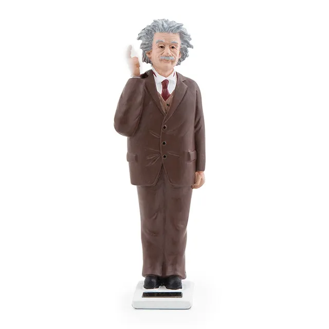Kikkerland Solar Einstein Wackelfigur Solarfigur Deko