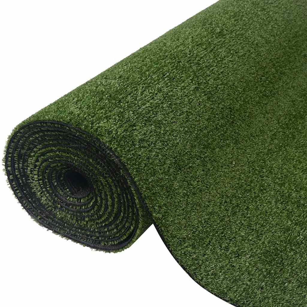 vidaXL Kunstrasen Rasenteppich 0,5x5m 7-9mm Grün UV-beständig