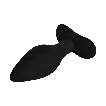 EIS Anal-Plug Konisch Silikon Schwarz 12 cm