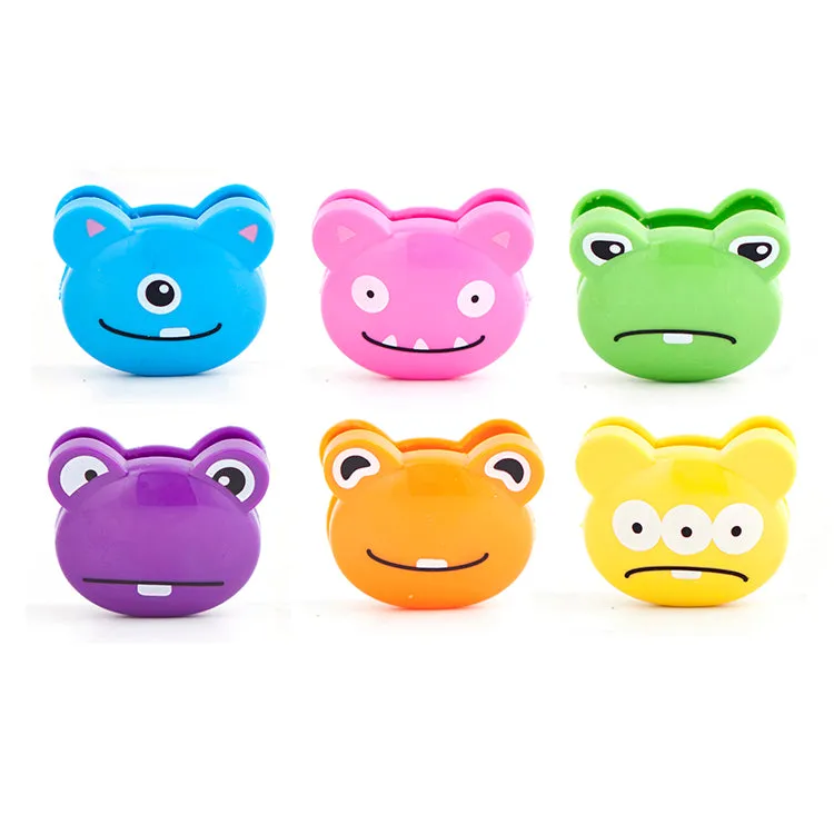 Kikkerland Kitchen Monster Tütenclips 6er Set bunt