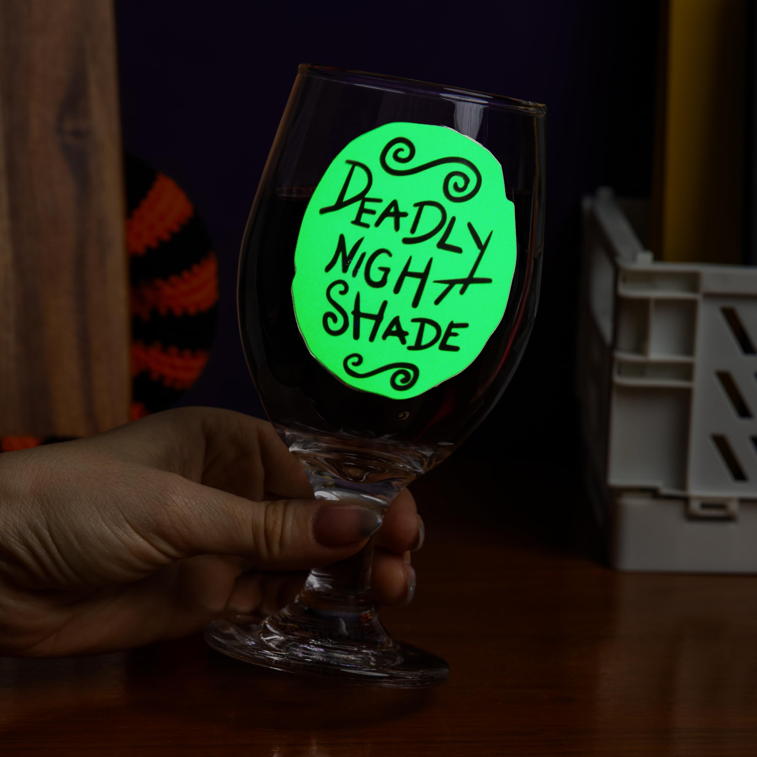 Paladone Nightmare Before Christmas Glas 350 ml leuchtend
