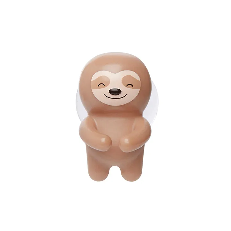 Kikkerland Sloth Zahnbürstenhalter Faultier Saugnapf Bad