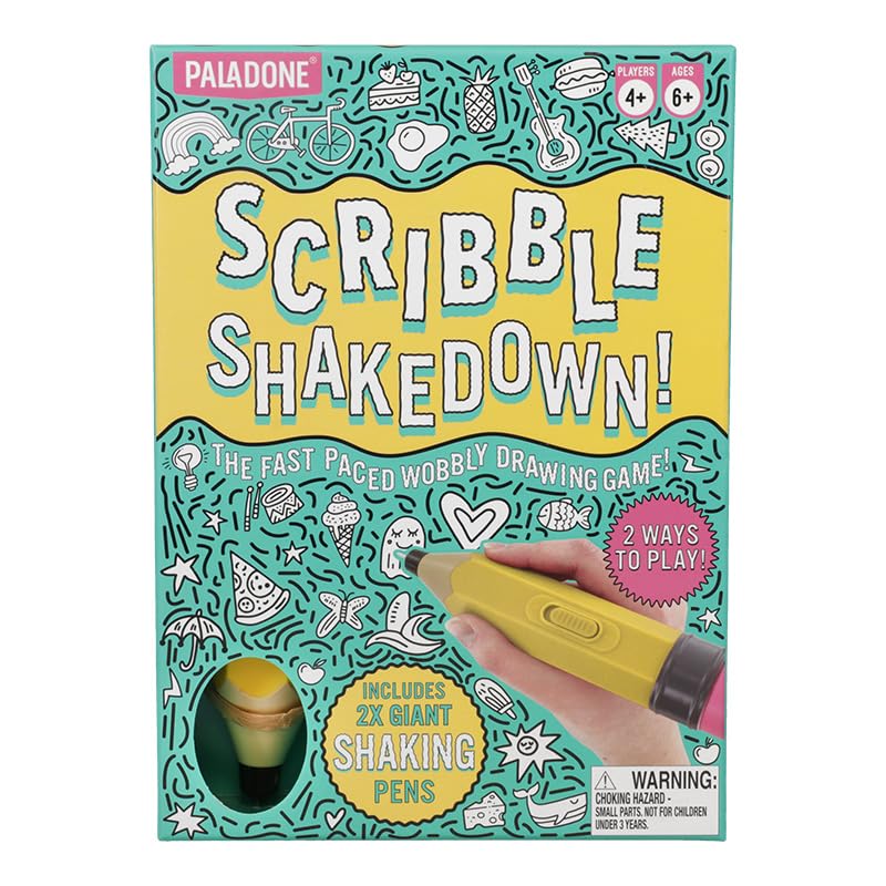 Paladone Scribble Shakedown Zeichenspiel Partyspiel