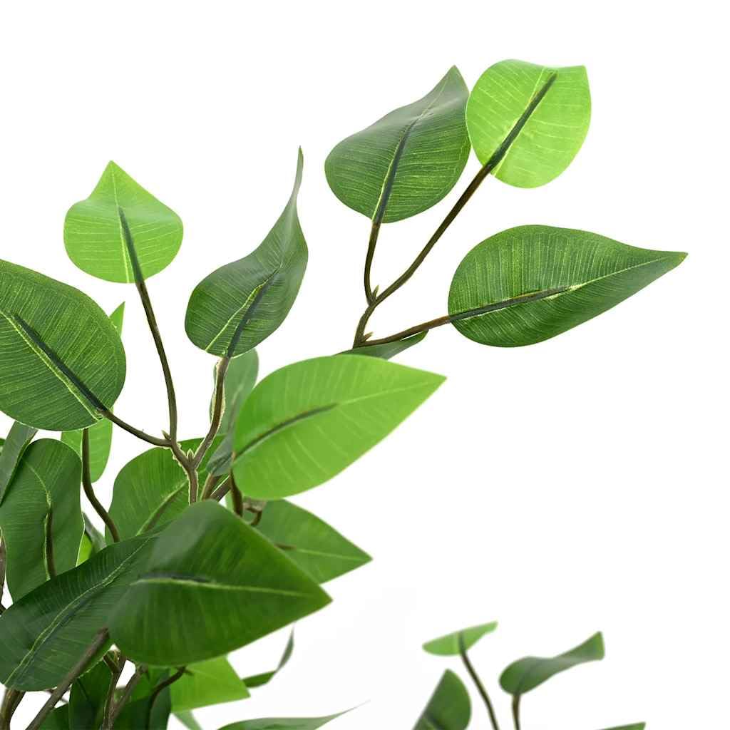 vidaXL Ficusbaum Künstlich 120 cm Grün 788 Blätter Topf